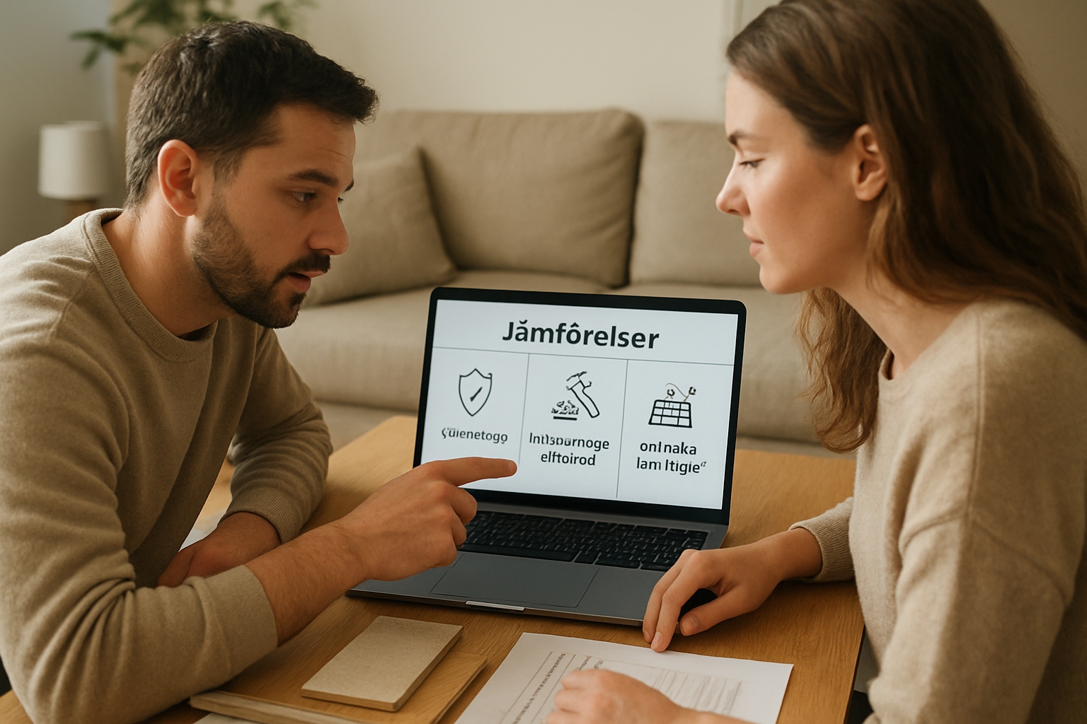 Operatörens beslutsstöd för hållbara val i hem, resa och energi